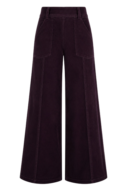 HeArt ribbroek, paars