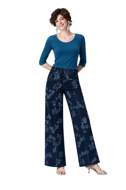 HEART BROEK TRIANGLE, DSF BLUE