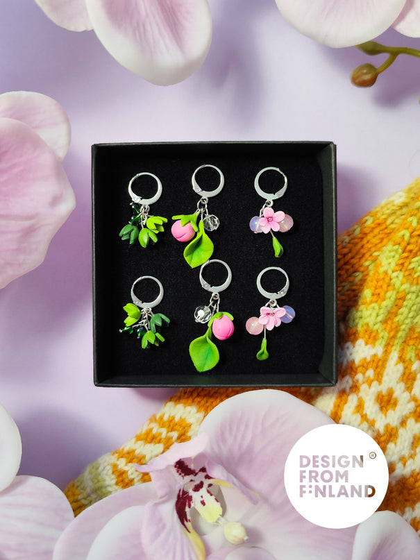 DAUGHTER OF THE NORTH FAIRY FOREST STITCH MARKER SET