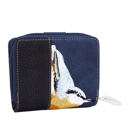 HI-DI-HI PORTEMONEE, BOOMKLEVER BLAUW