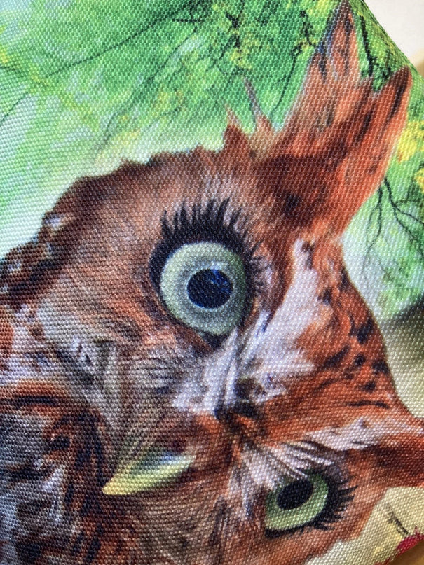 KUNSTBOER FOLDABLE PENCIL BAG FOX & OWL