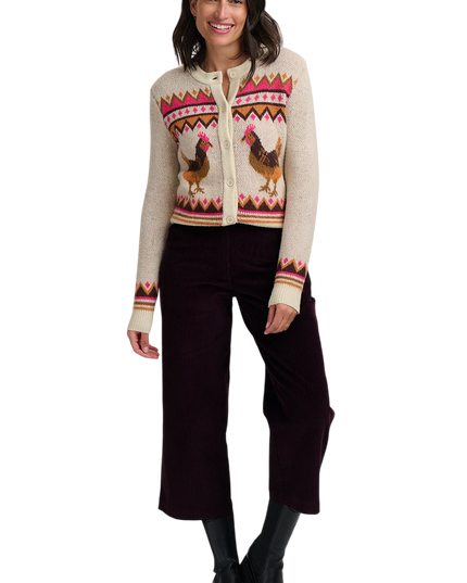Sugarhill Brighton Kia jumper, brown vintage baby deer