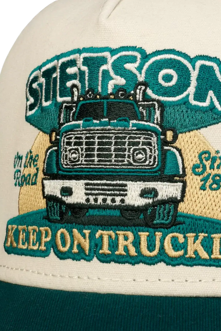 STETSON TRUCKERCAP KEEP ON TRUCKIN
