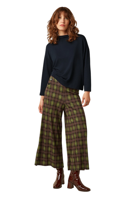 KING LOUIE PIA CULOTTE TIMBER CHECK, MULTI COLOR