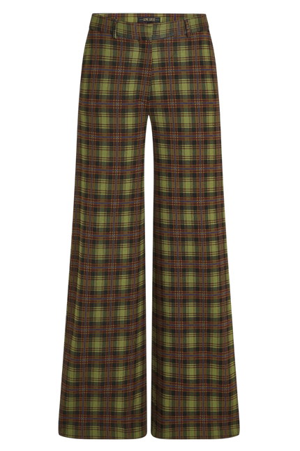 KING LOUIE FEDERICA PANTS TIMBER CHECK, MULTI COLOR