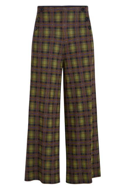 KING LOUIE PIA CULOTTE TIMBER CHECK, MULTI COLOR