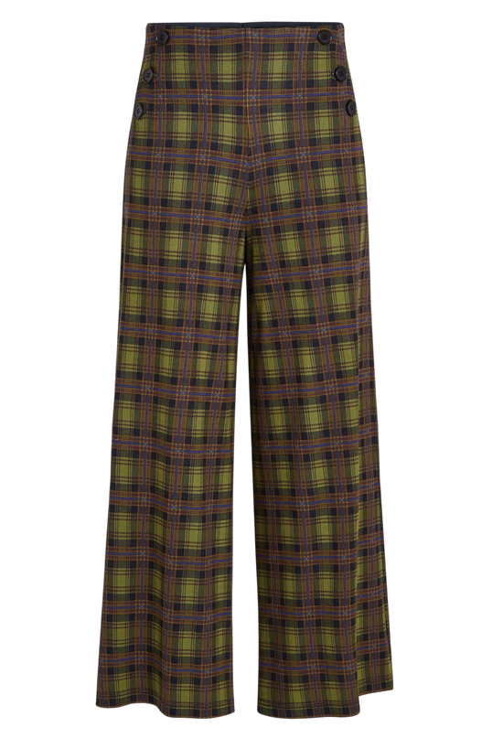 KING LOUIE PIA CULOTTE TIMBER CHECK, MULTI COLOR