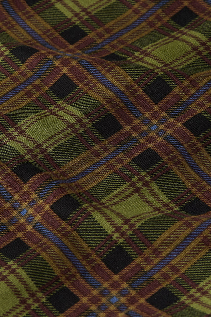 KING LOUIE FEDERICA PANTS TIMBER CHECK, MULTI COLOR