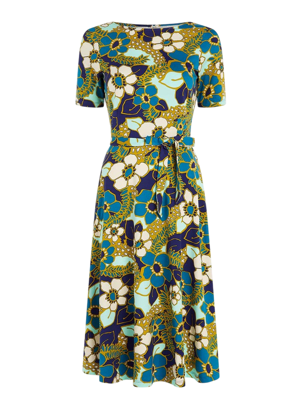 KING LOUIE Betty Party Dress Selena Deep Blue