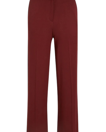 King Louie Federica Pants Milano Uni Beet Red