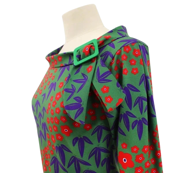 MARGOT TOP WILDER, MEHRFARBIG