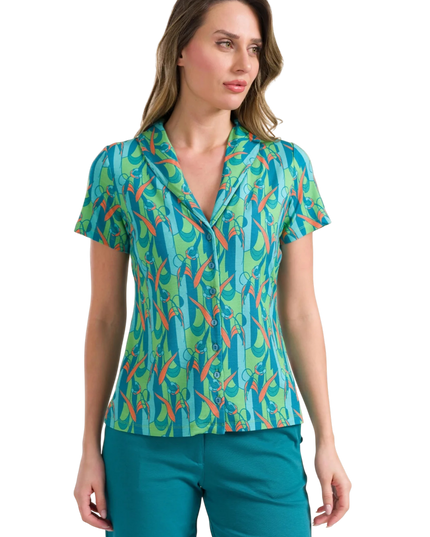 Iris Blouse tulip waltz
