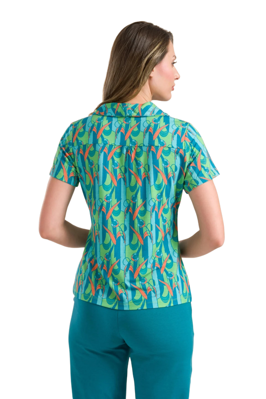 Iris Blouse tulip waltz