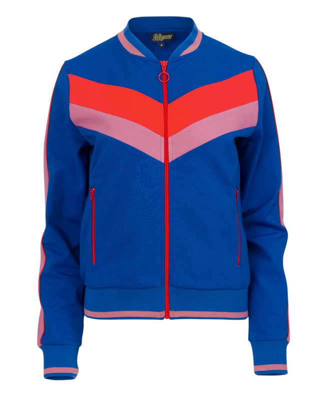 Nora Bomber Jacket - Punta Di Roma Blue