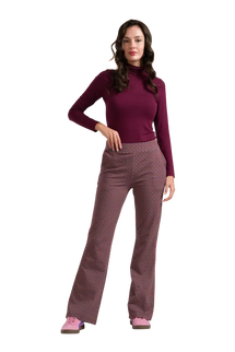 LIEKE FLARED PANTS GRAHPIC MILL