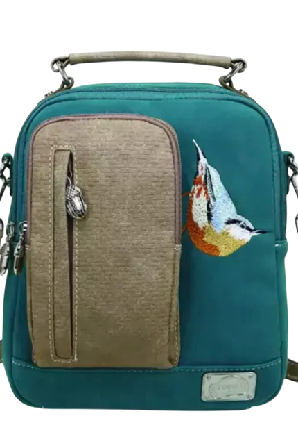 HI-DI-HI TAS "LITTLE CLIMBER", PETROL/BEIGE