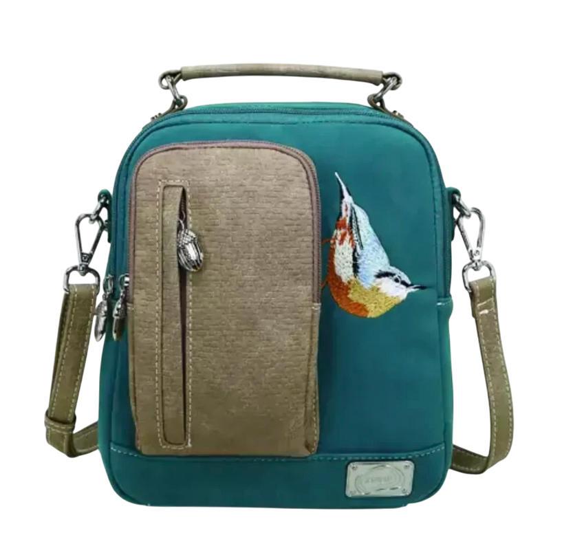 HI-DI-HI TAS "LITTLE CLIMBER", PETROL/BEIGE