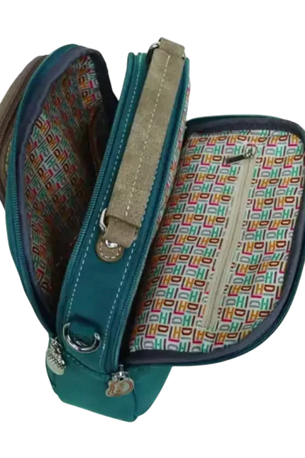 HI-DI-HI TAS "LITTLE CLIMBER", PETROL/BEIGE