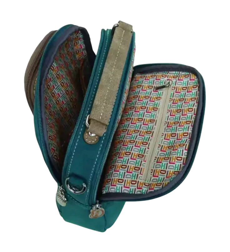 HI-DI-HI TAS "LITTLE CLIMBER", PETROL/BEIGE