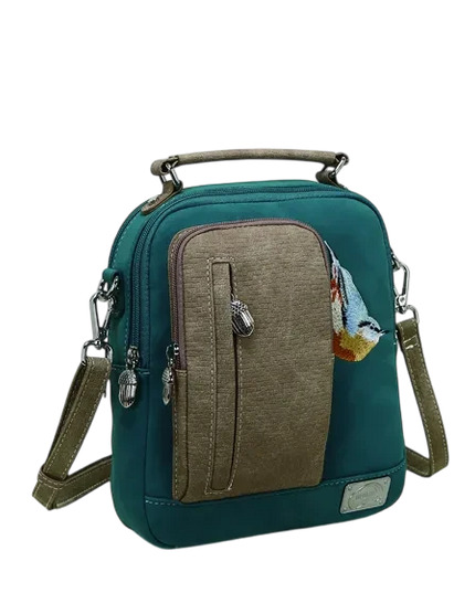 HI-DI-HI TAS "LITTLE CLIMBER", PETROL/BEIGE