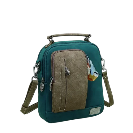 HI-DI-HI TAS "LITTLE CLIMBER", PETROL/BEIGE