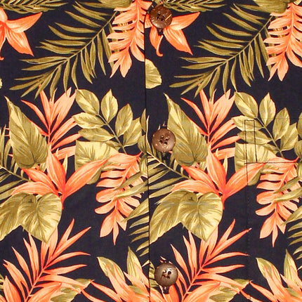 CHENASKI shortsleeve Jungle Plants Navy