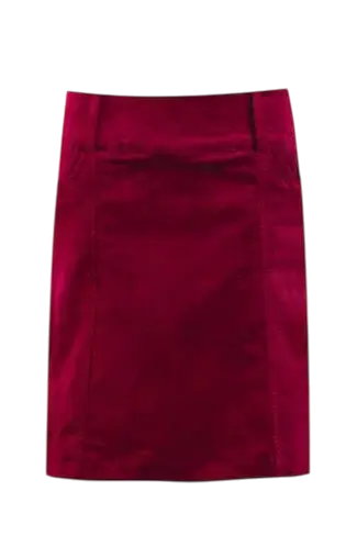 JUPE LYON ROUGE
