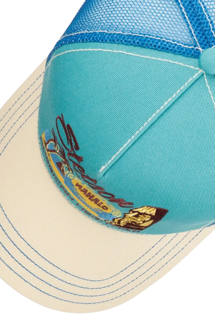 STETSON TRUCKERCAP, MAHALO TURQUOISE