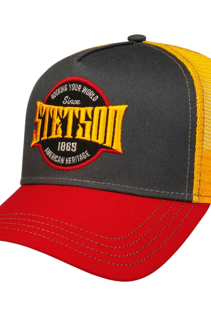 STETSON TRUCKERCAP ROCKING YOUR WORLD