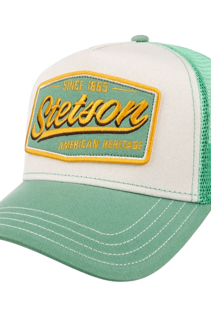 STETSON TRUCKERCAP AMERICAN HERITAGE SINCE 1865