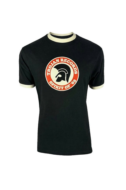 TROJAN SPIRIT OF '69 LOGO TEE, BLACK