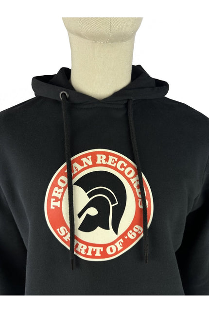 TROJAN SPIRIT OF '69 HOODIE TR/9107, BLACK