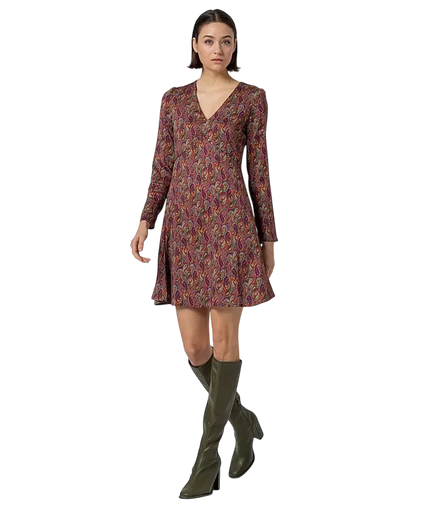 Vestido skater SURKANA LASE, multicolor