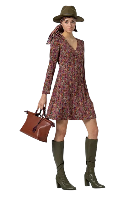 SURKANA Skater dress Lase, multi