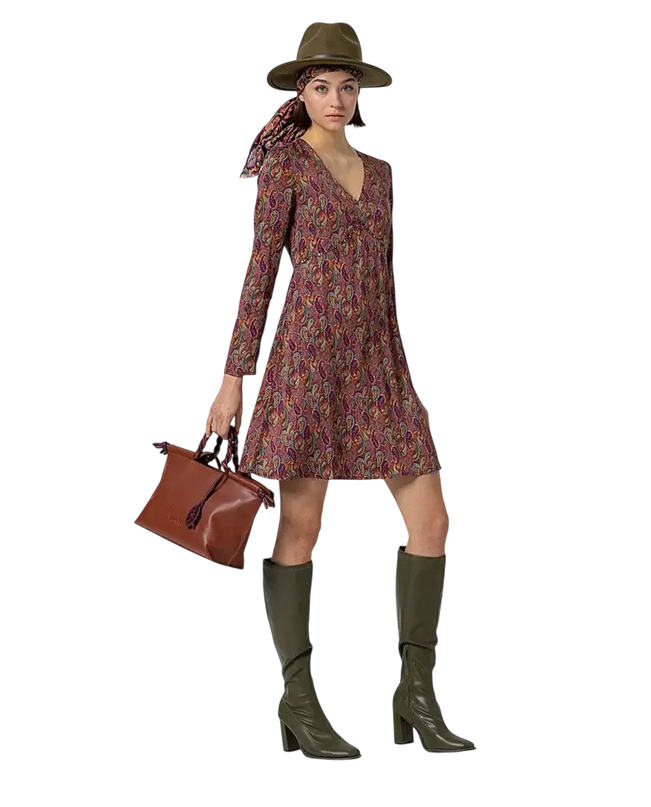 SURKANA Skater dress Lase, multi