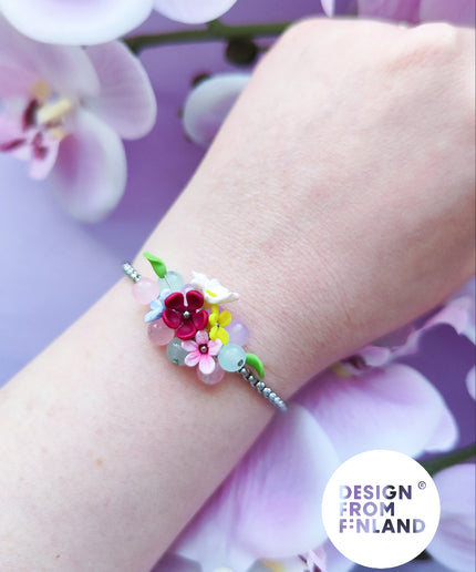 DAUGHTER OF THE NORTH TVILLINGBLOMST ARMBÅND