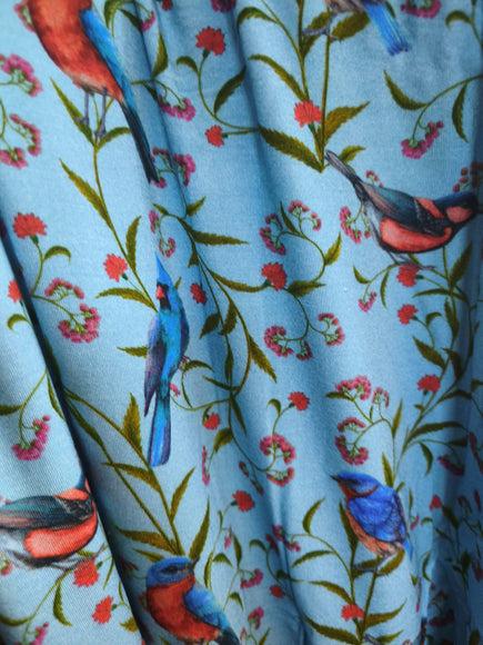 BLUE BELL BLOUSE TPFA3 LIGHT BLUE