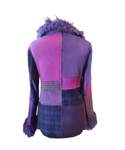 HEART ICELAND WINTERJAS, PURPLE PATCHWORK
