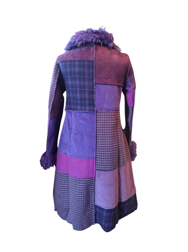 HEART WINTERJAS NOVA ZEMBLA, PATCHWORK PURPLE