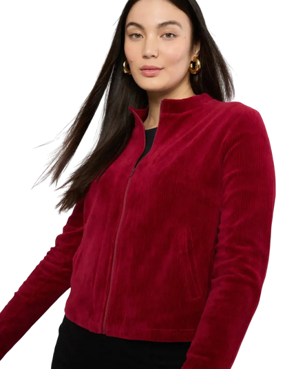 Jolly Zip Up cienka igła czerwony