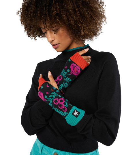 Hand on Heart mushroom star glove