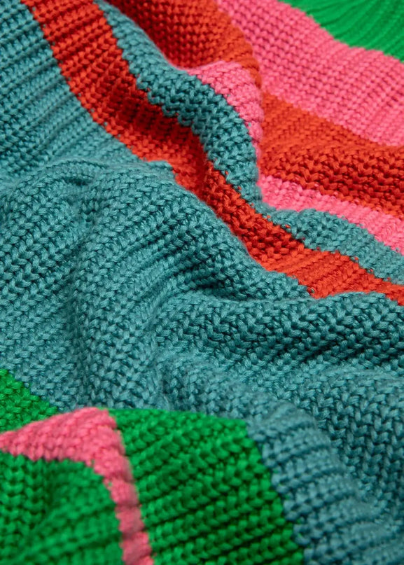 Tresse ta vie rayure couleurs d'hiver