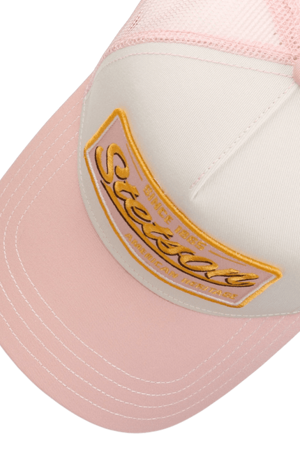 STETSON TRUCKERCAP AMERICAN HERITAGE, PINK