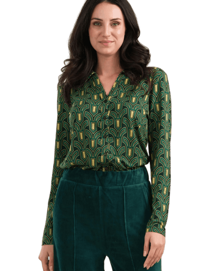 LALAMOUR Blouse Anna, archer