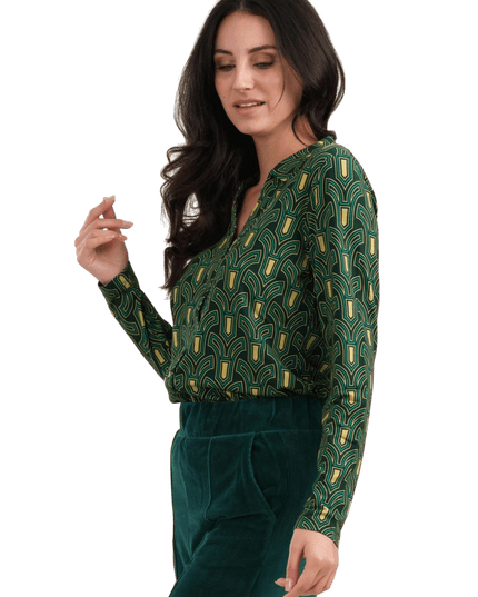 LALAMOUR Blouse Anna, archer