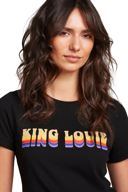 Logo Tee Placement Print", black