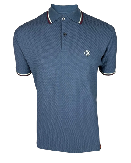 Twin Tipped Textured Polo