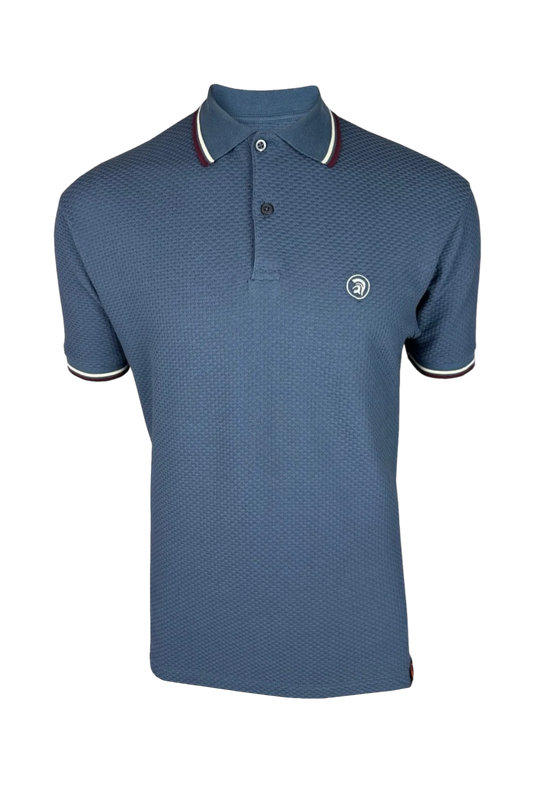 Twin Tipped Textured Polo