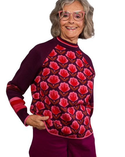 Cold Day Warm Heart hot wave flower