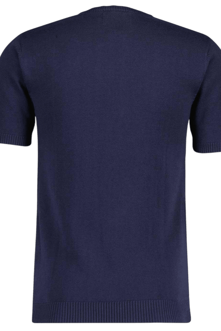 T-shirt Blane Mod a rombi jacquard in Navy Blazer